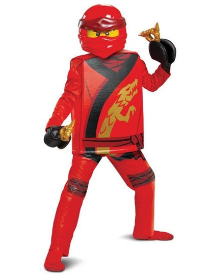 Costum Deluxe Kai Ninjago - copil LEGO