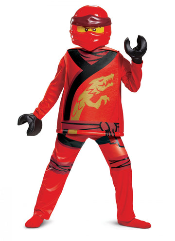 Costum Deluxe Kai Ninjago - copil LEGO