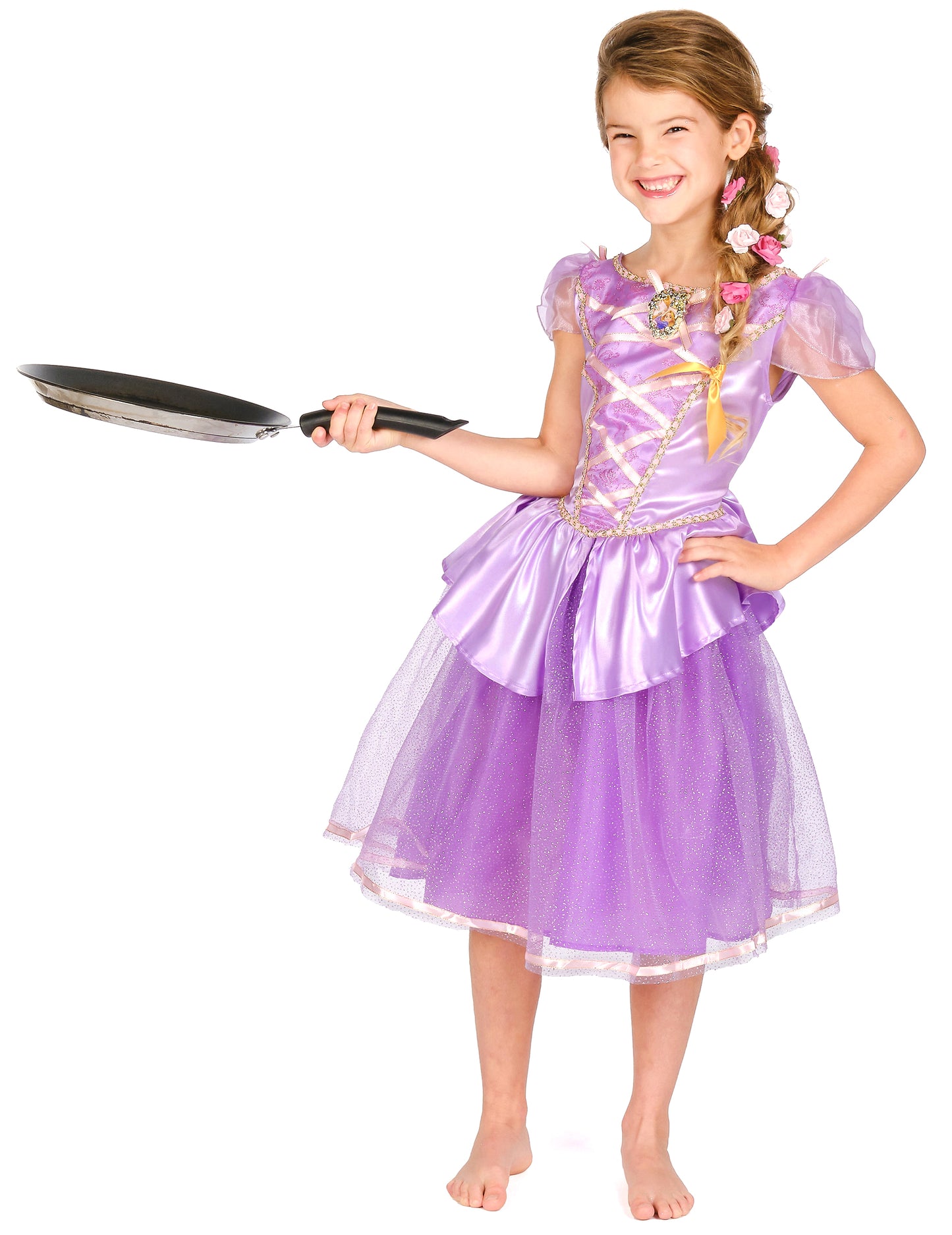 Costum de fată de lux Rapunzel