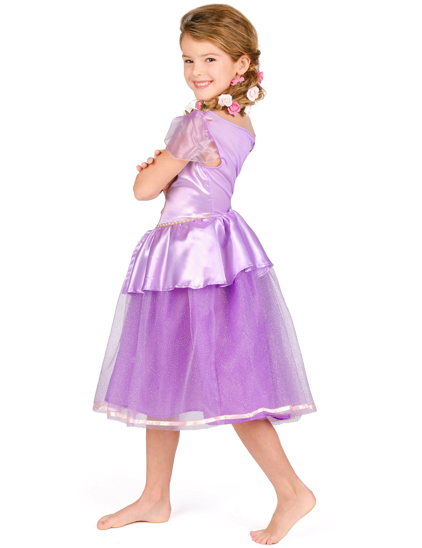 Costum de fată de lux Rapunzel