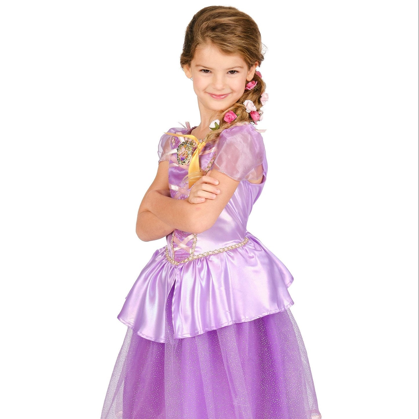 Costum de fată de lux Rapunzel