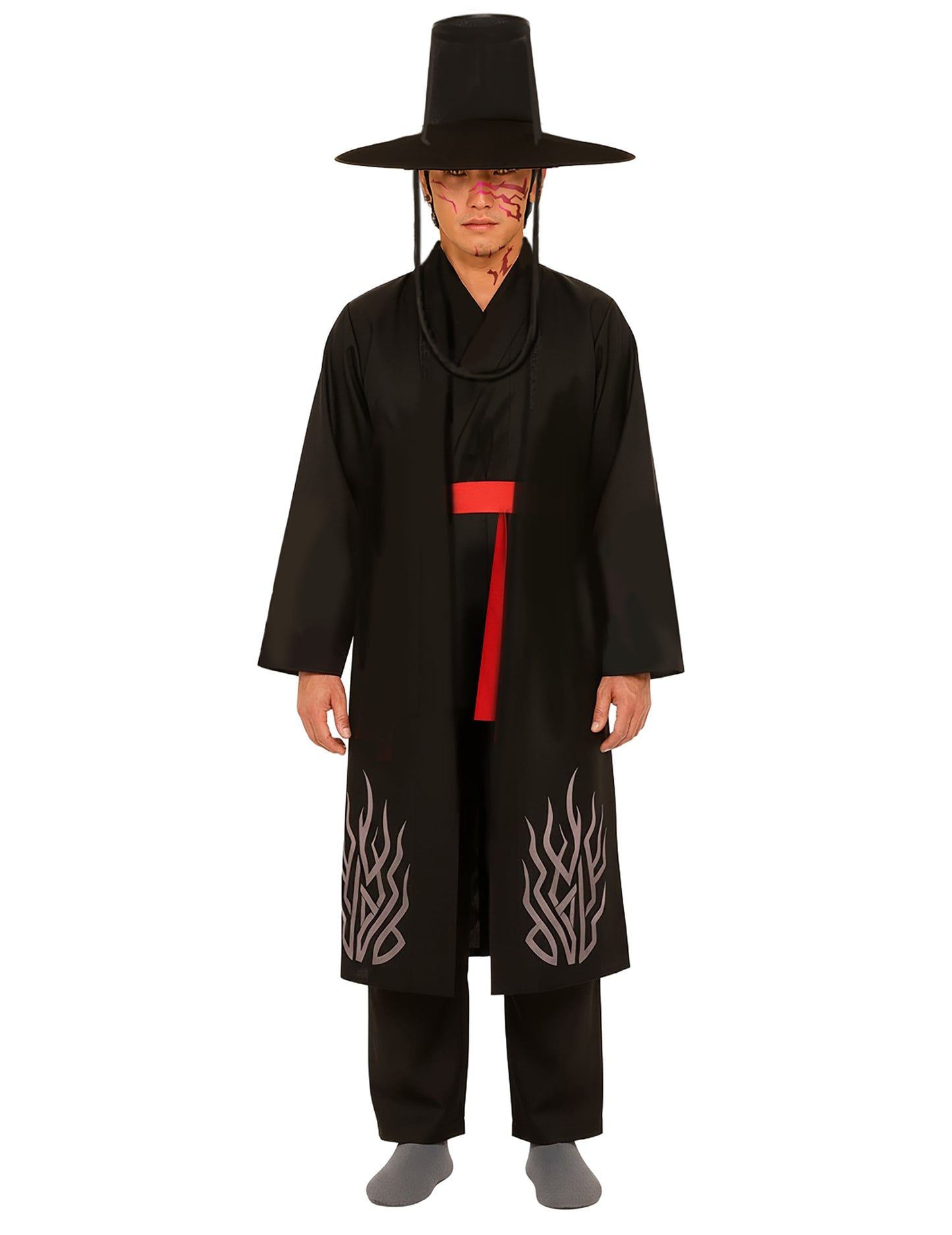 Costum de cuplu Rumi™ și demon Kpop Demon Hunters™ tată și fiică