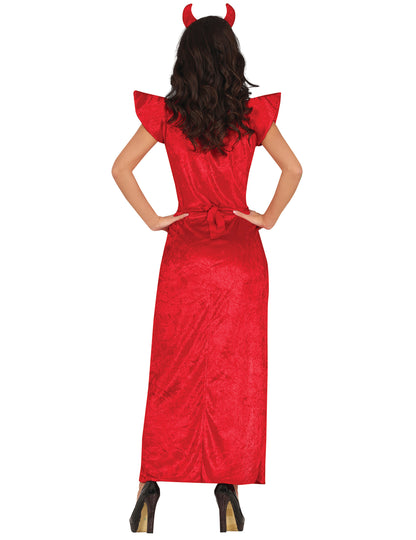 Costum sexy de demon roșu pentru femeie