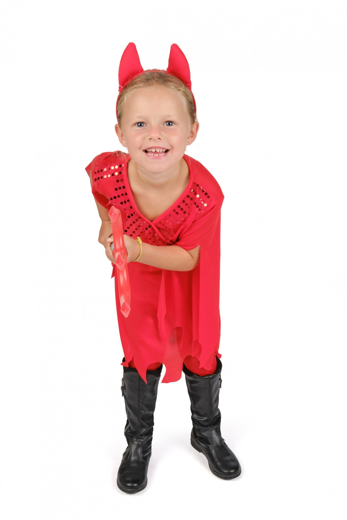 Costum Red Devil Girl