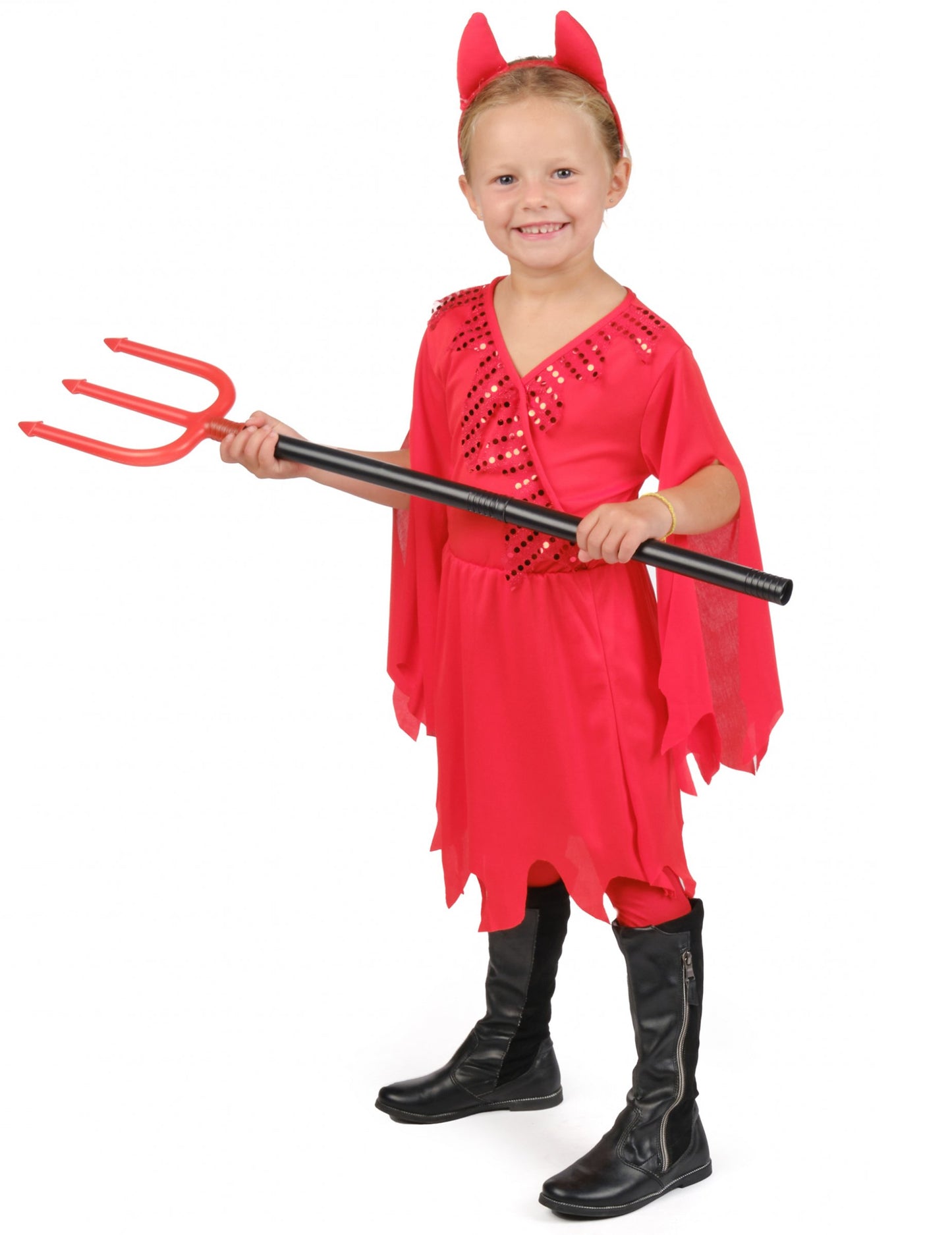Costum Red Devil Girl
