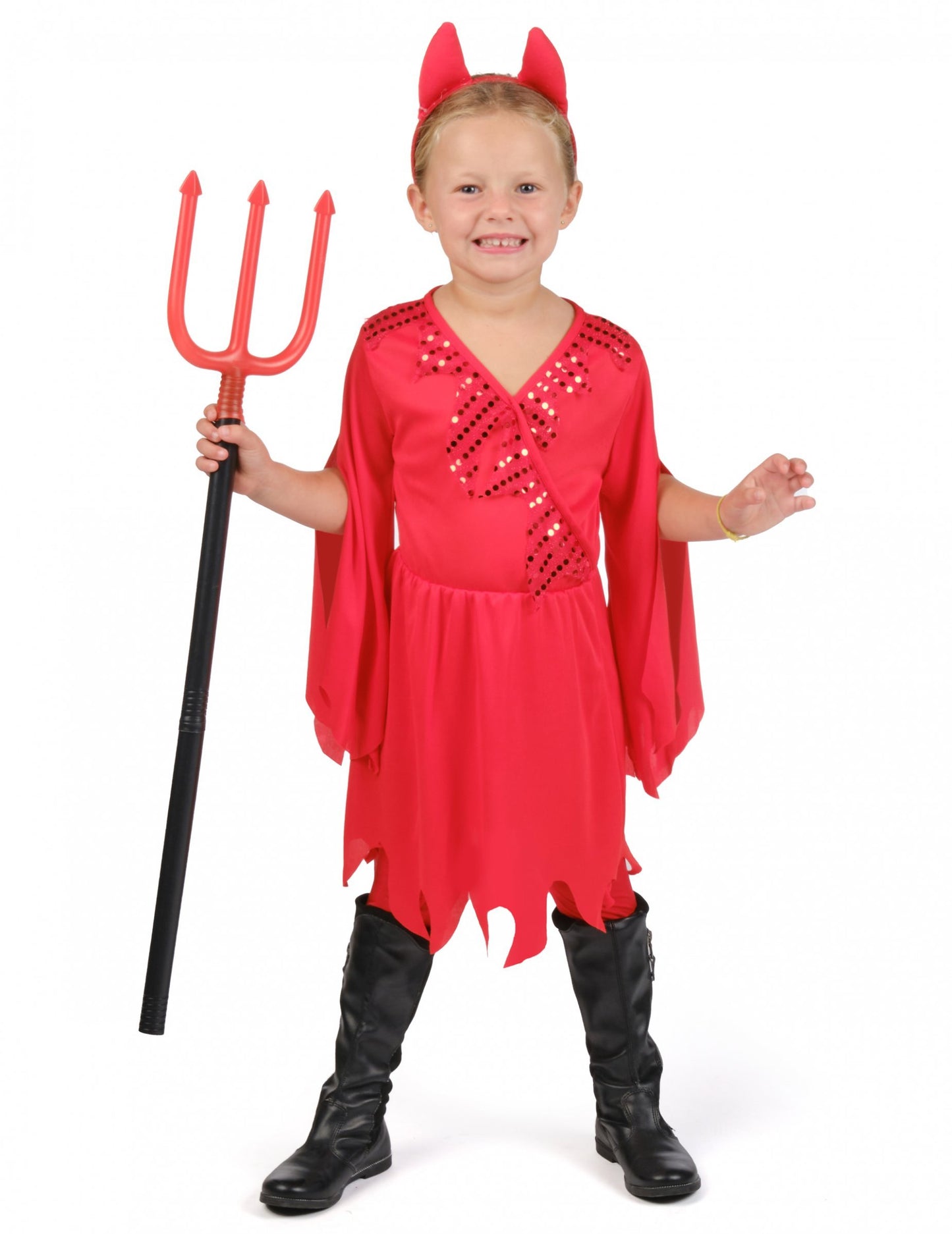 Costum Red Devil Girl