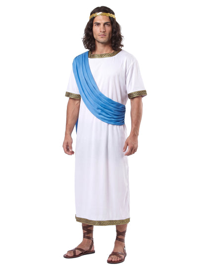 Costum Greek God Costum Blue Man
