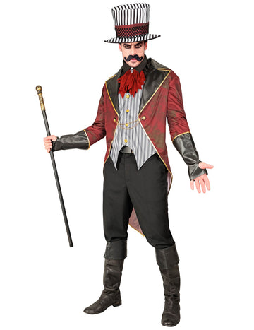 Costum de director de circ sinistru pentru adult