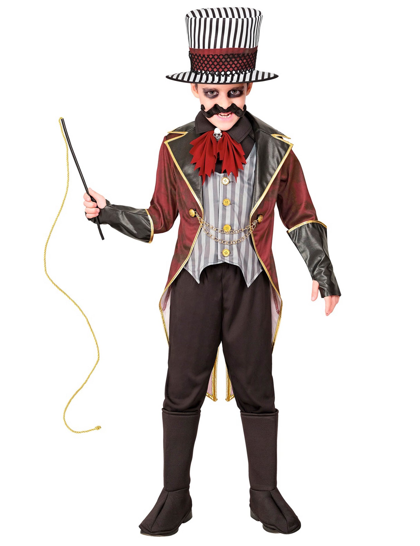 Costum de director de circ sinistru pentru copii