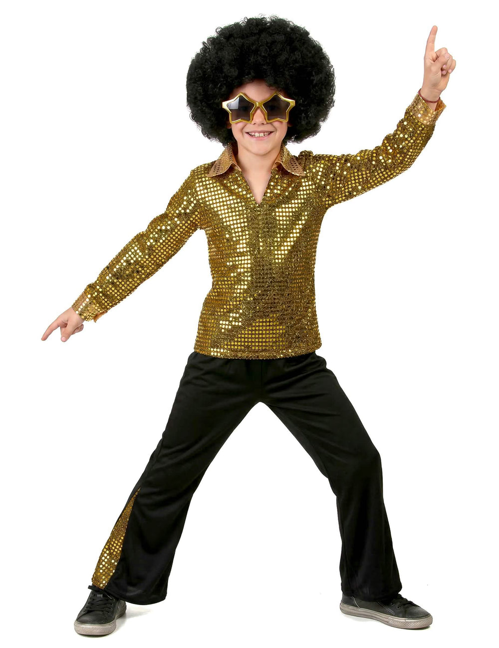 Poza de dans pentru costum disco pentru băiat