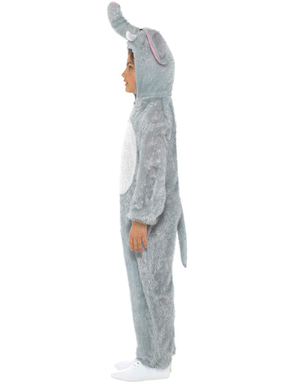 Vedere laterală a costumului de elefant pentru copii