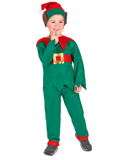 Costum elf de Crăciun pentru copii