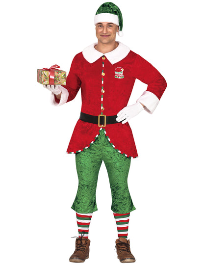 Costum de elf de Crăciun pentru bărbați