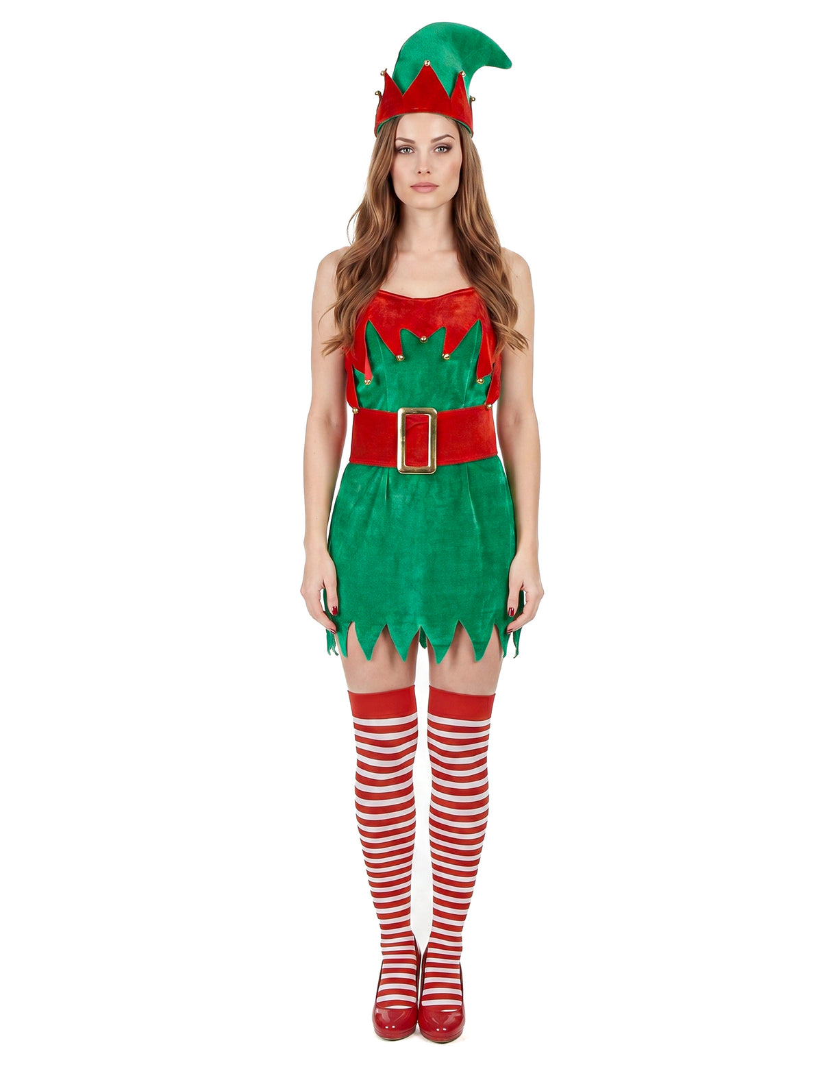 Costum sexy Elf pentru femei de Crăciun