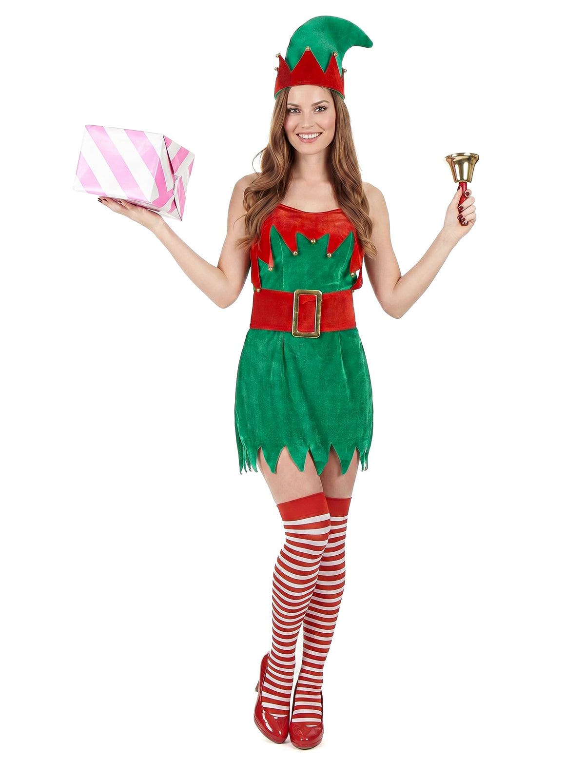 Costum sexy Elf pentru femei de Crăciun