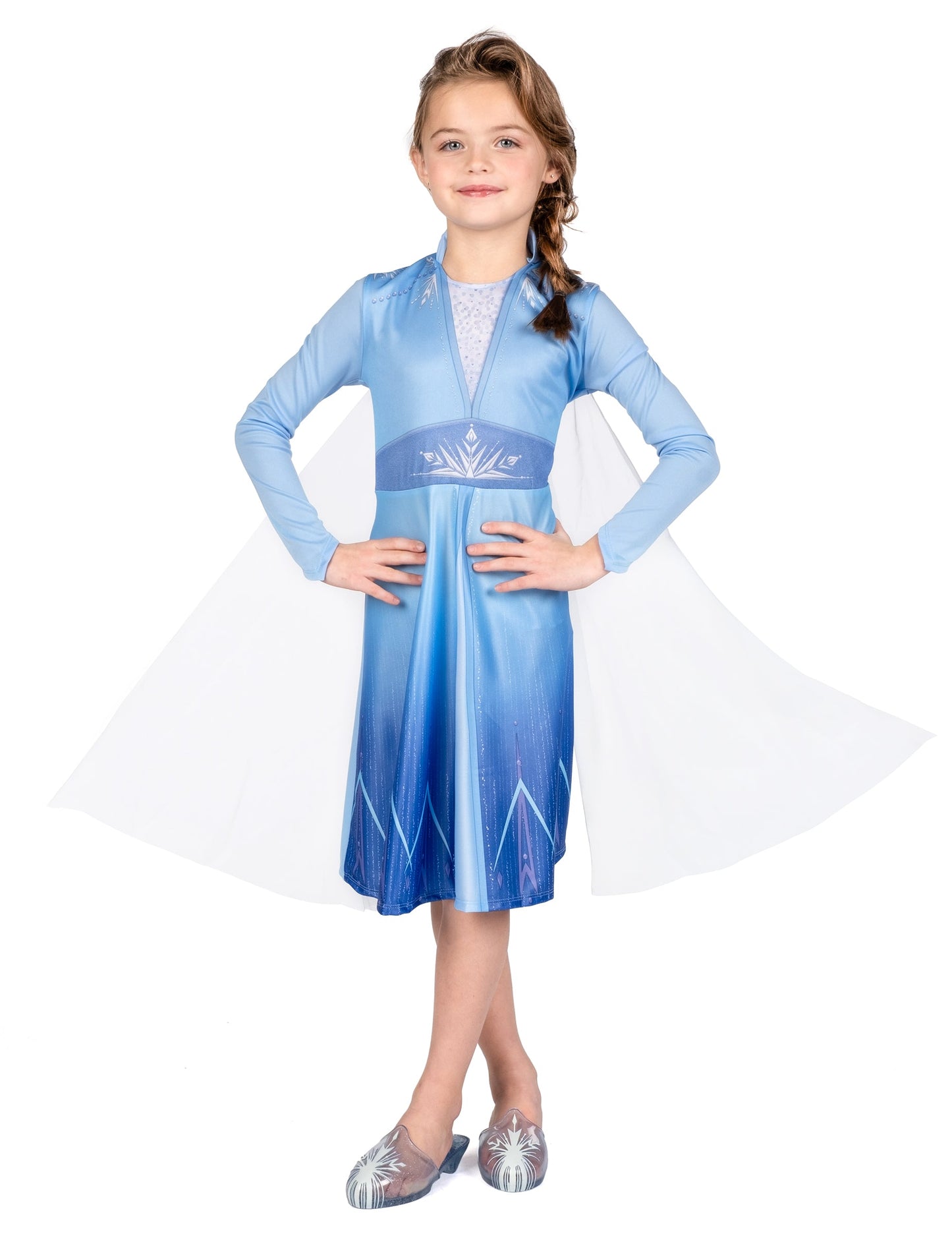 Costum de cuplu Elsa și Anna din seria Frozen™ pentru copii
