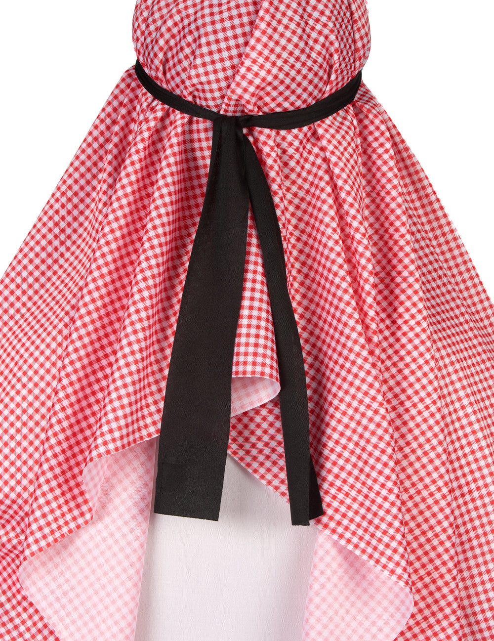 Détail du bandeau noir de la coiffe du déguisement d'émir arabe