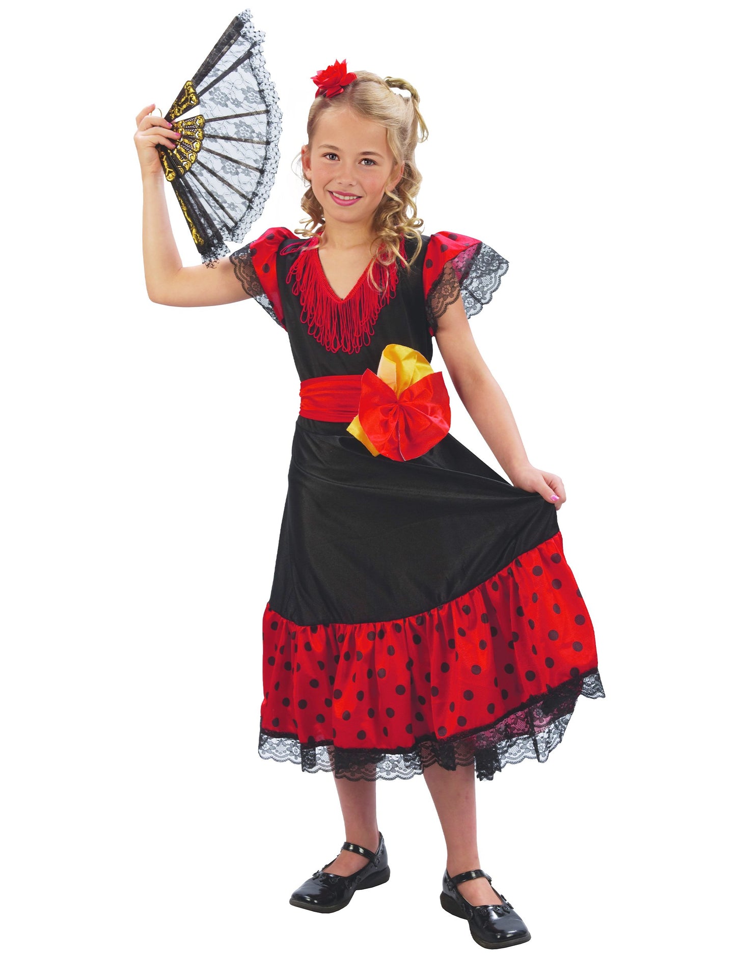 Costum de fată spaniolă