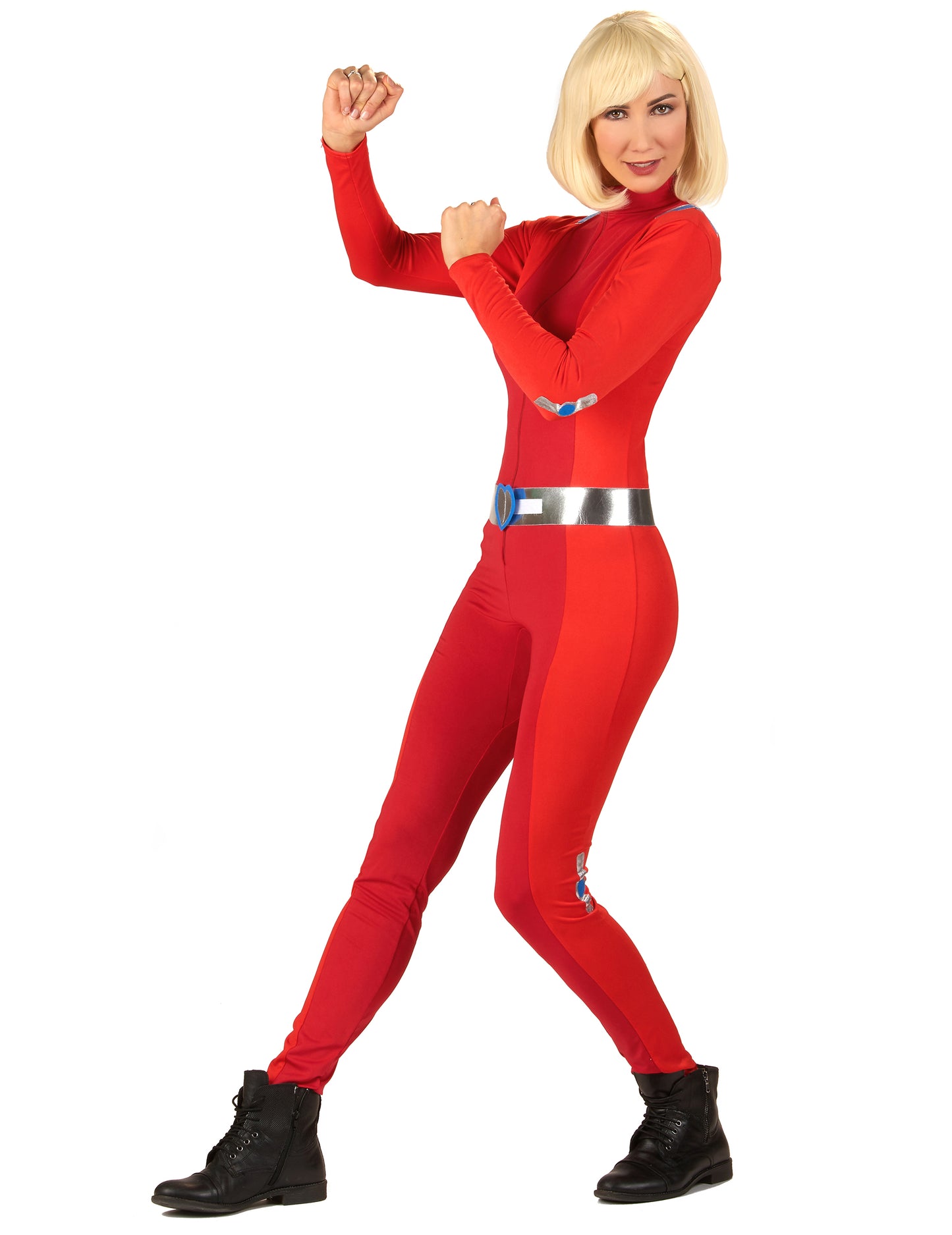 Vue de profil du déguisement Totally Spies™ Clover pour femme