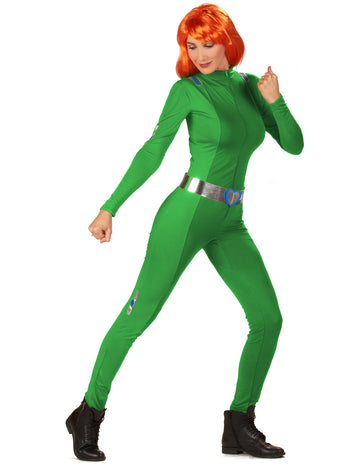 Costum de Sam Green din Totally Spies™ pentru femeie