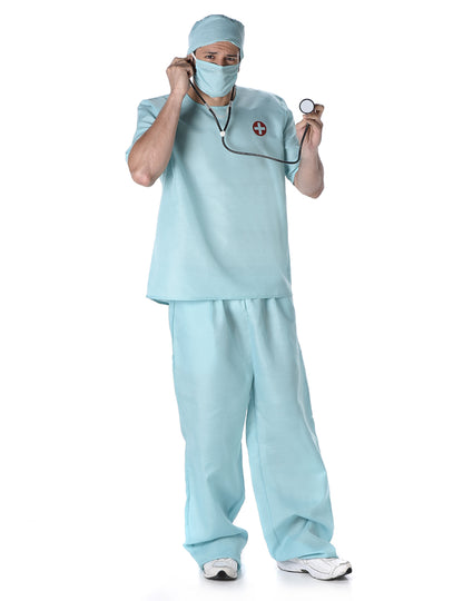 Stéthoscope fourni avec le déguisement et accessoires docteur chirurgien