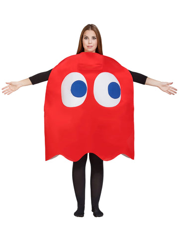 Costum Blinky Ghost - Pac-Man pentru adulti