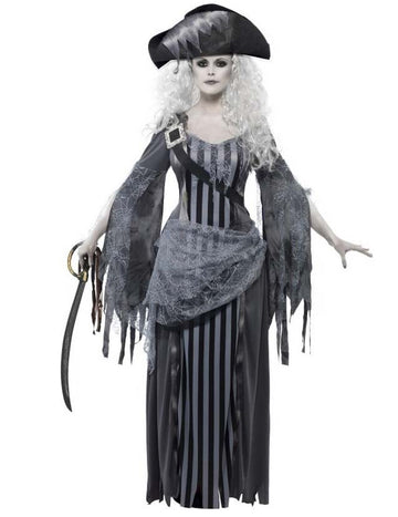 Halloween Grey Pirat Ghost Dinte