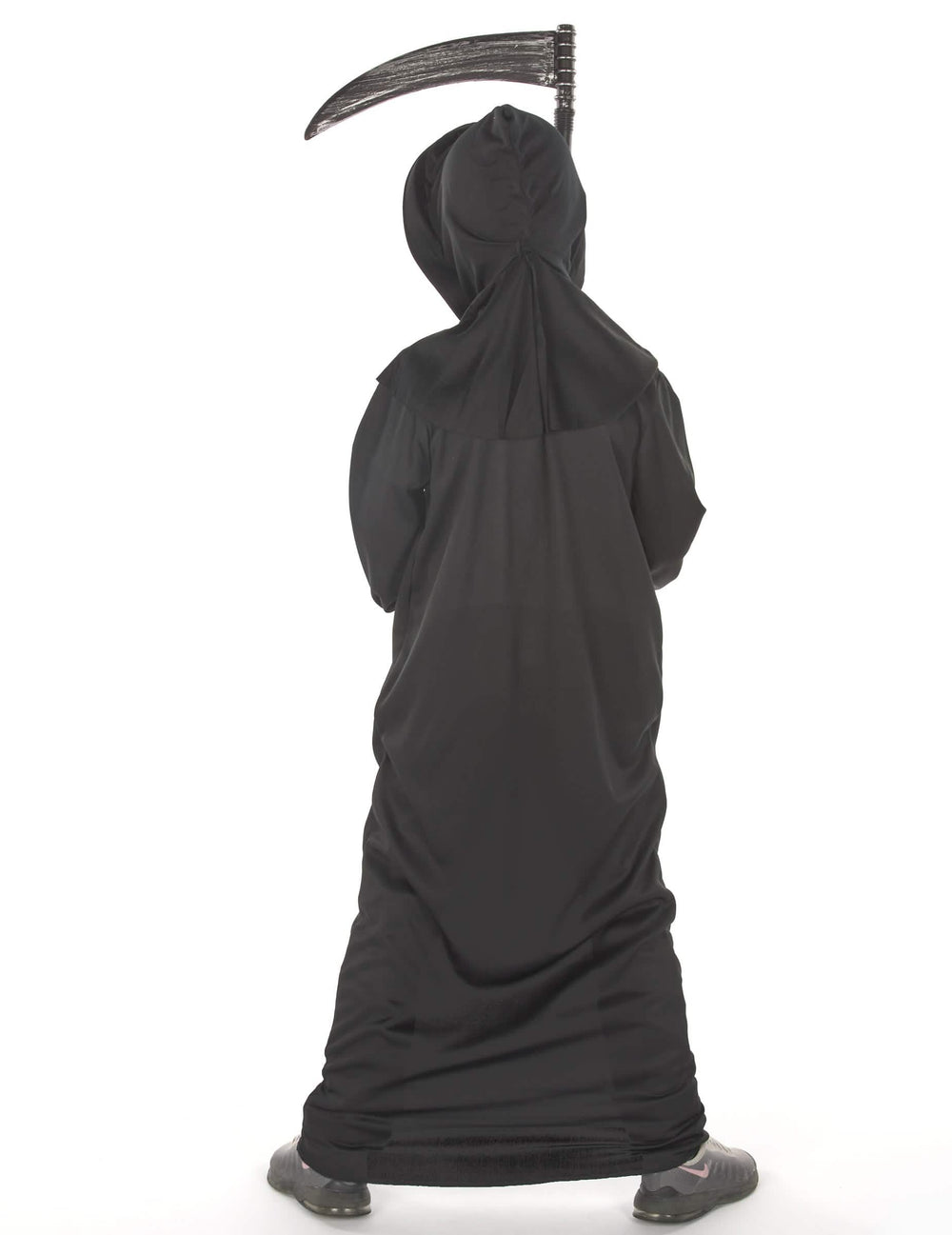 Vedere din spate a costumului Reaper sinistru pentru copil