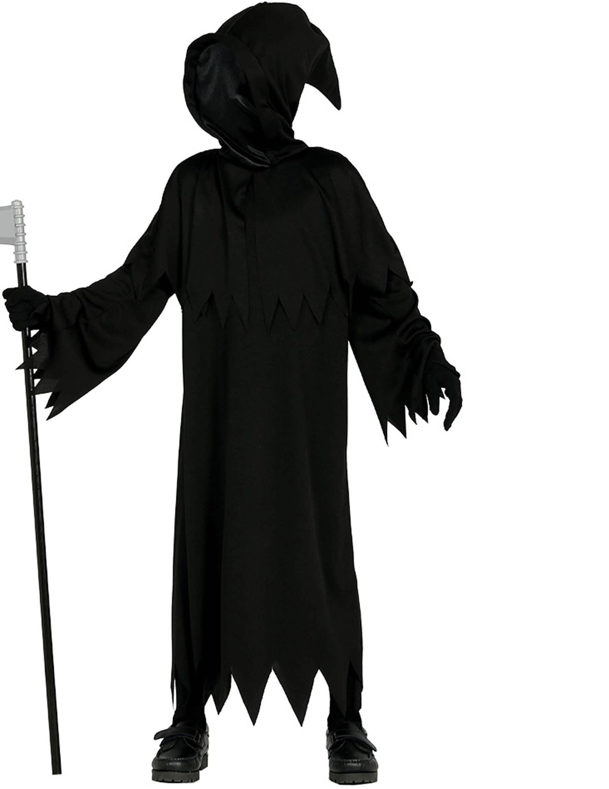 Costum de moartea cu coasa al întunericului pentru copil negru