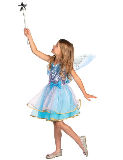 Fata roz și albastră deghizare