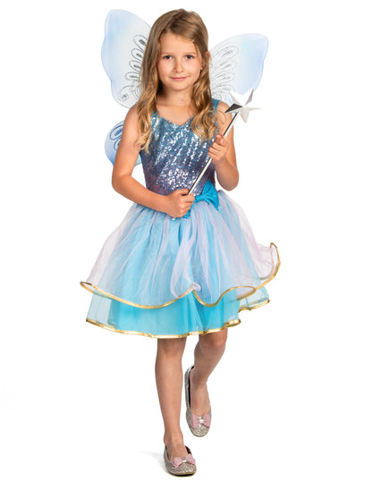 Fata roz și albastră deghizare