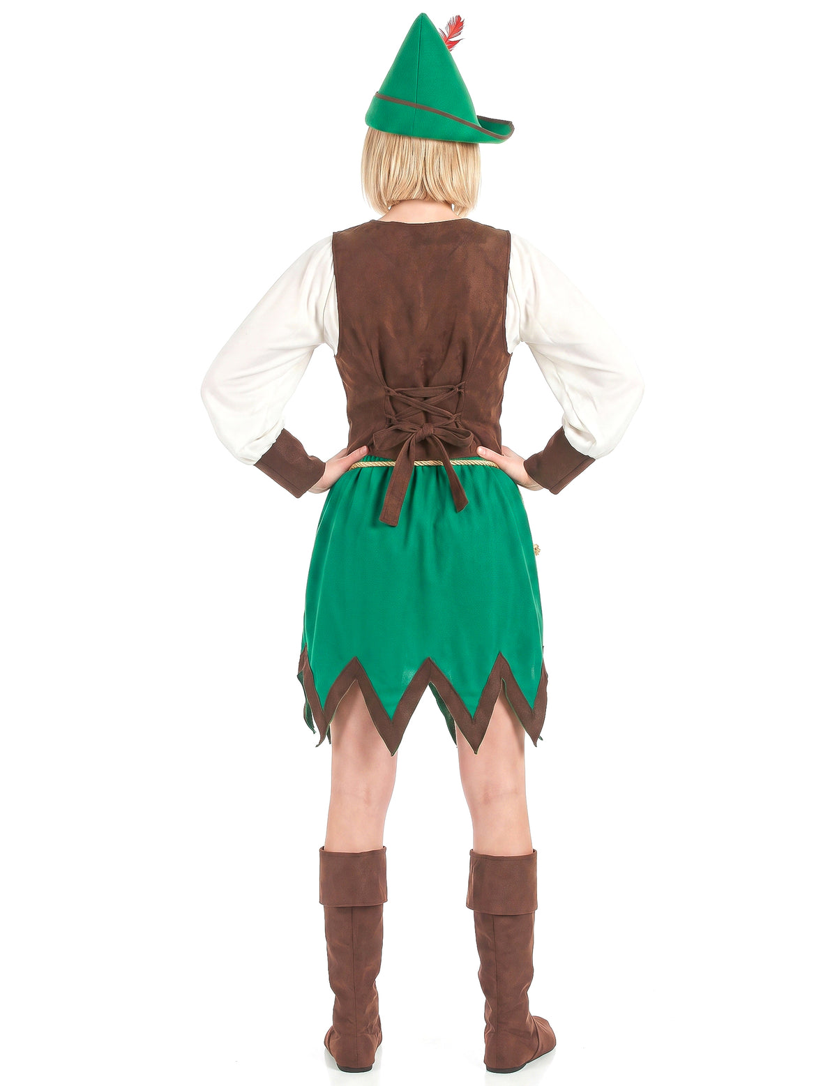 Costum pentru femeie din lemn