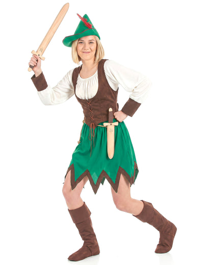 Costum pentru femeie din lemn