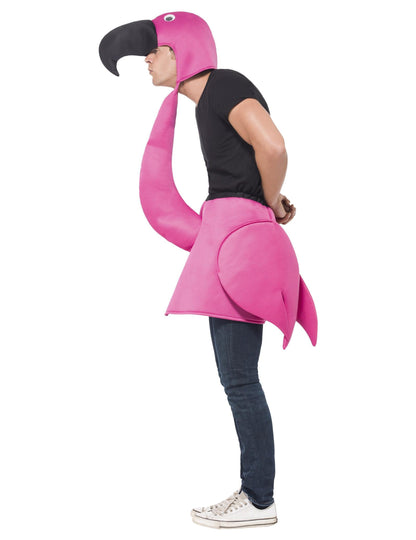Costum de flamingo roz pentru adulți