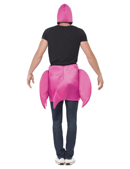 Costum de flamingo roz pentru adulți