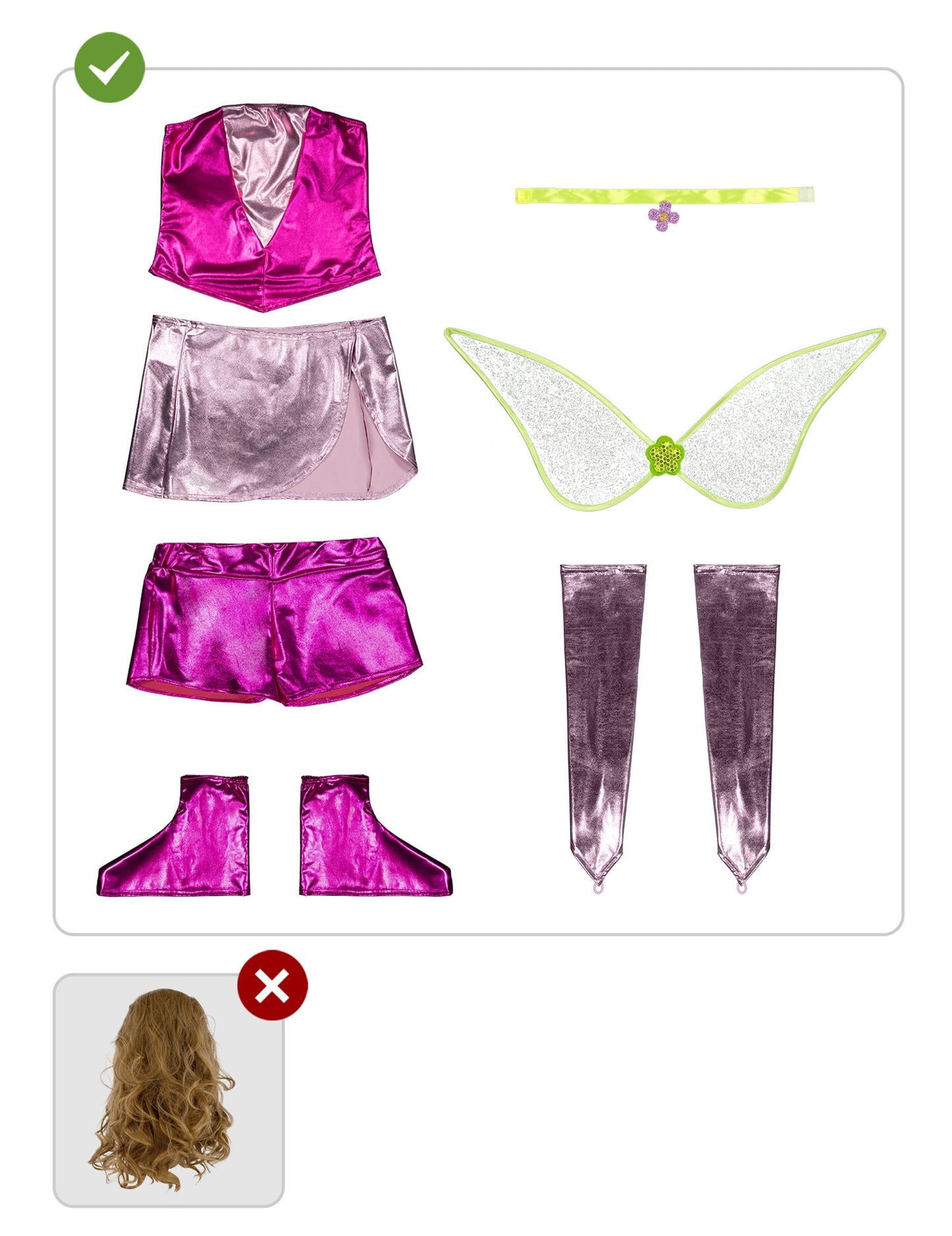 Costum Flora Winx pentru femei