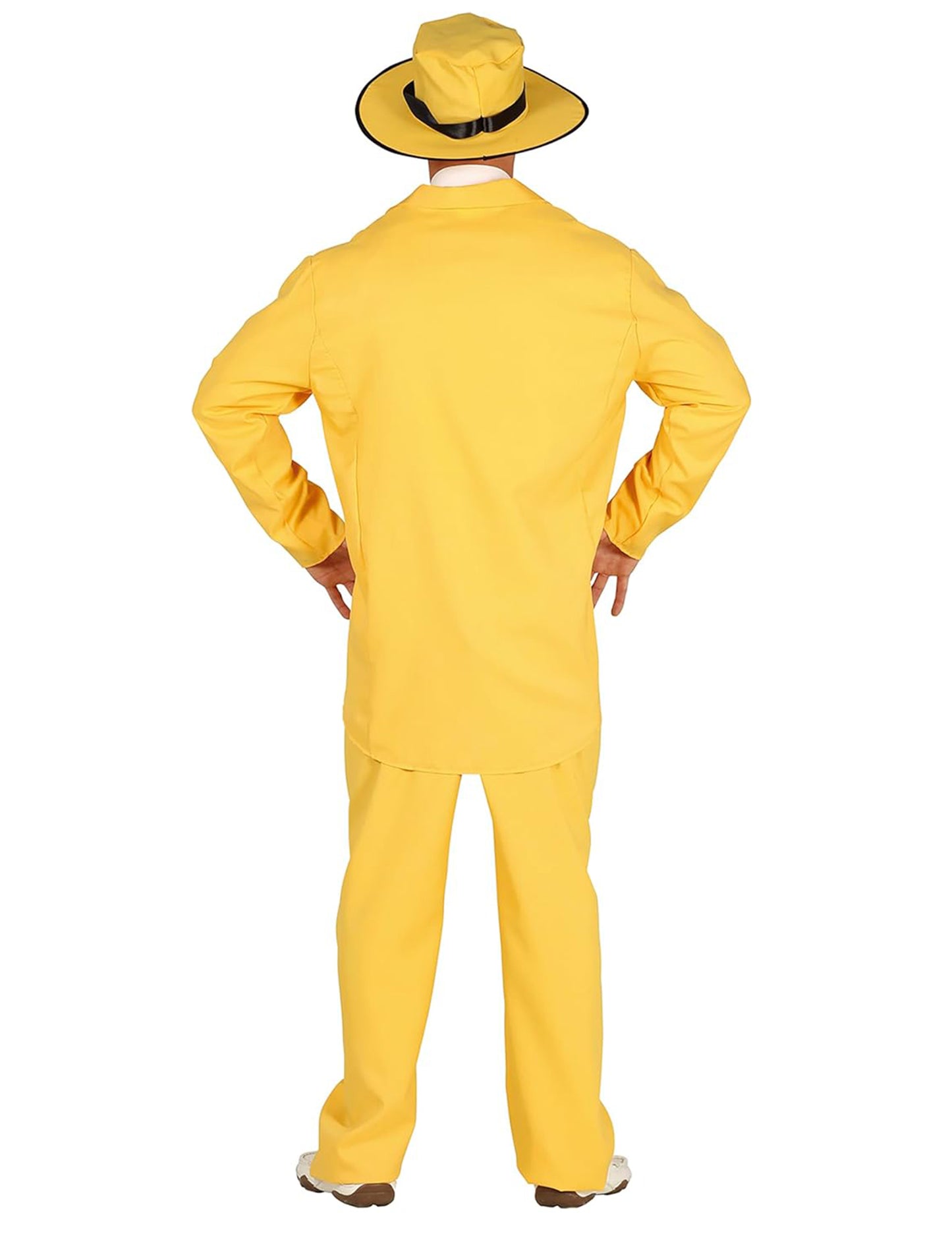 Costum gangster galben pentru adulți