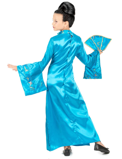Fată albastră de deghizare chineză