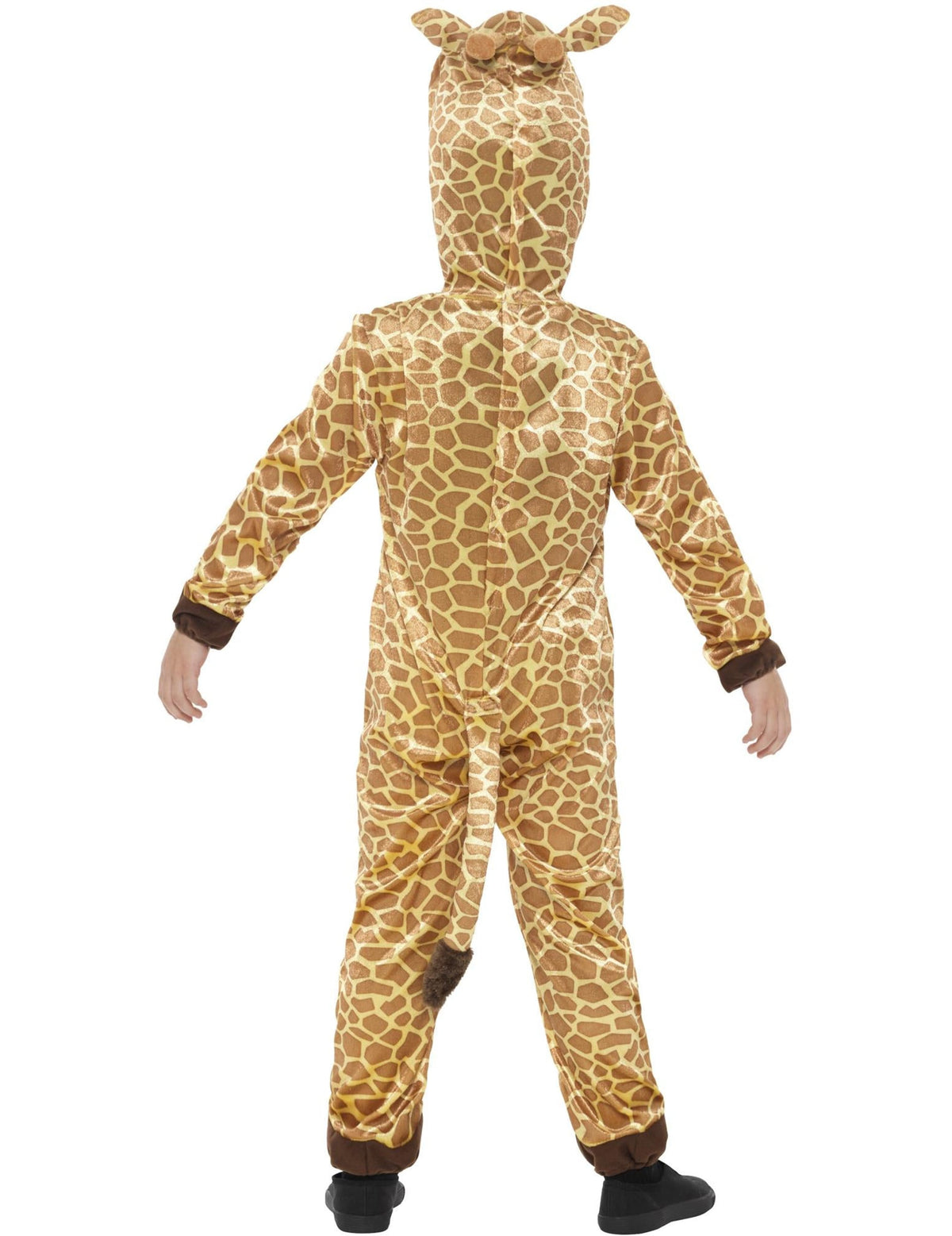 Vue de dos du déguisement girafe pour enfant