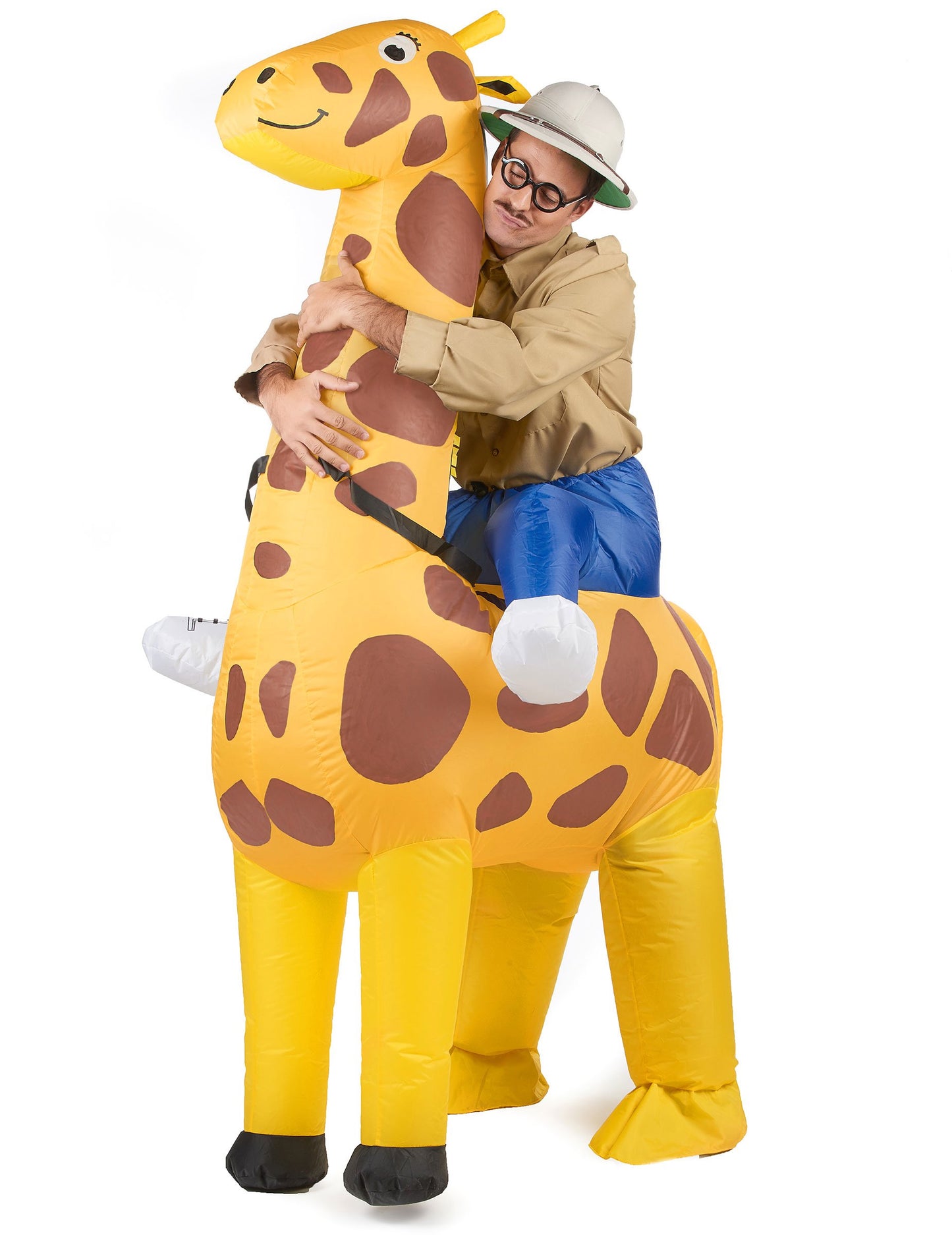 Costum de girafă gonflabilă pentru adulți