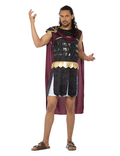 Costum negru și auriu roman și auriu