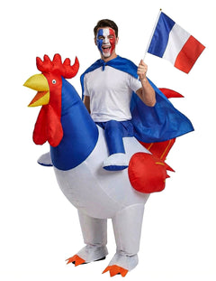 Costume pentru adulți de suporteri francezi