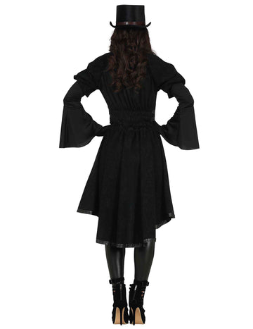 Costum gotic negru al femeilor