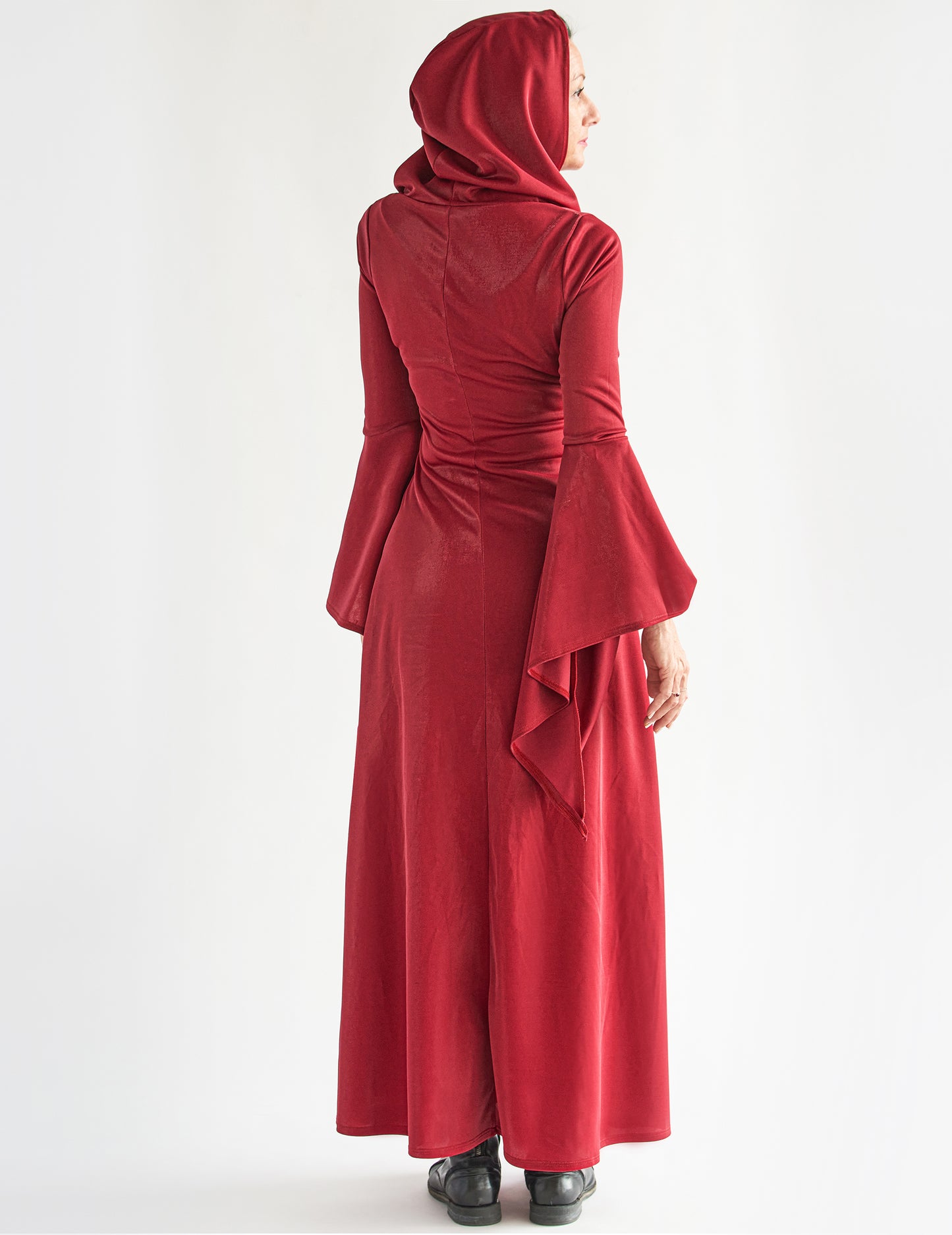 Rochie gotică Rochie roșie rochie pentru femei