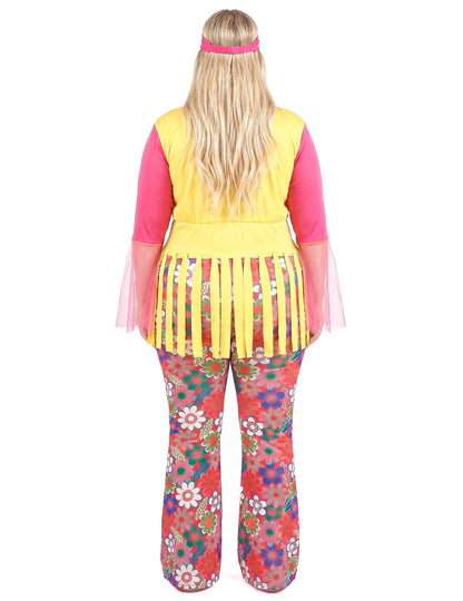 Costum pentru femei hippie de dimensiuni mari