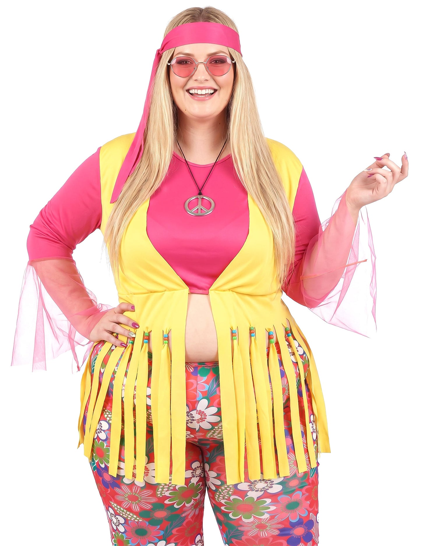 Costum pentru femei hippie de dimensiuni mari