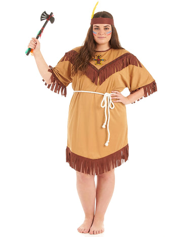 Deghizarea de dimensiuni indiene ale femeilor bicolor