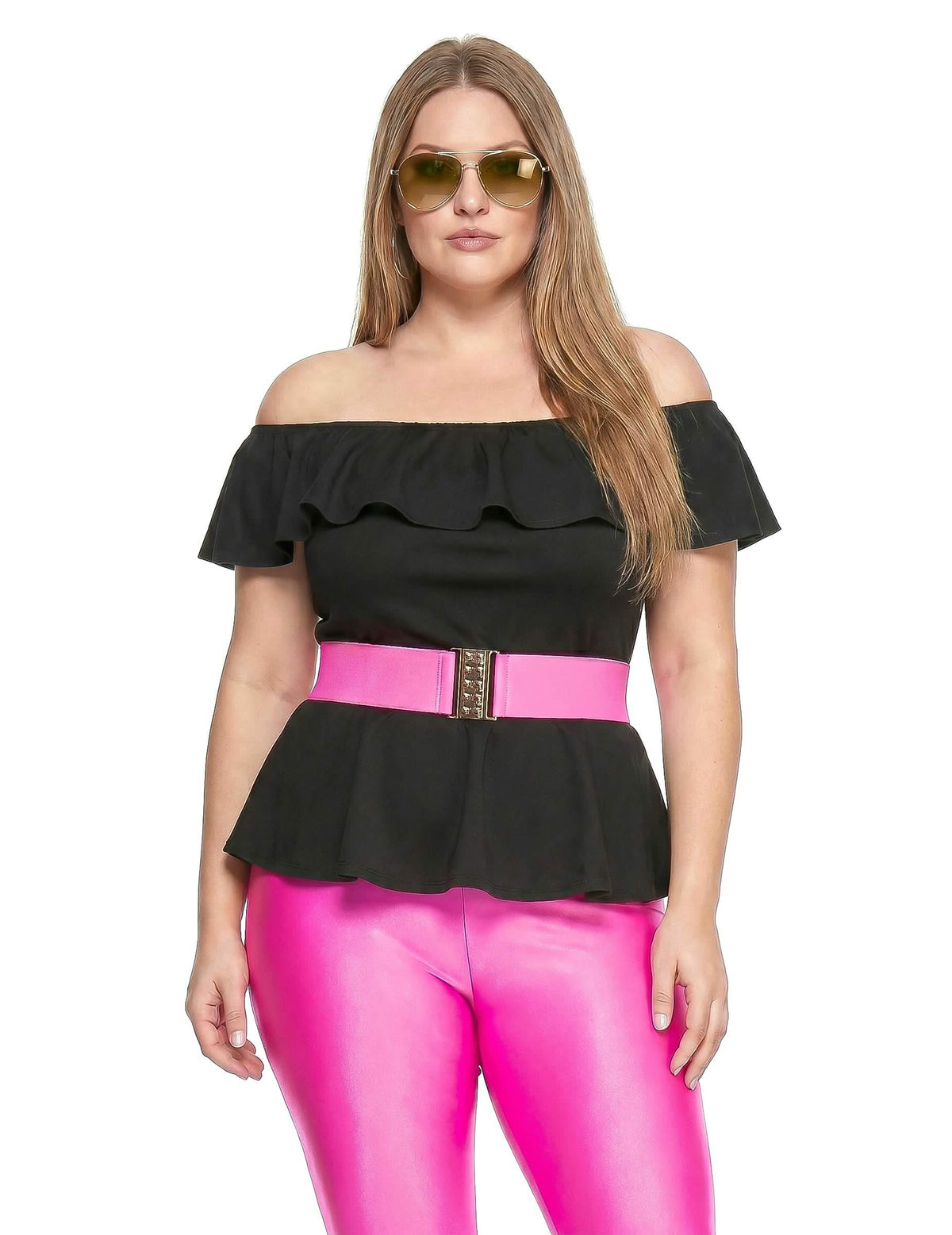 Déguisement grande taille rétro années 80 femme