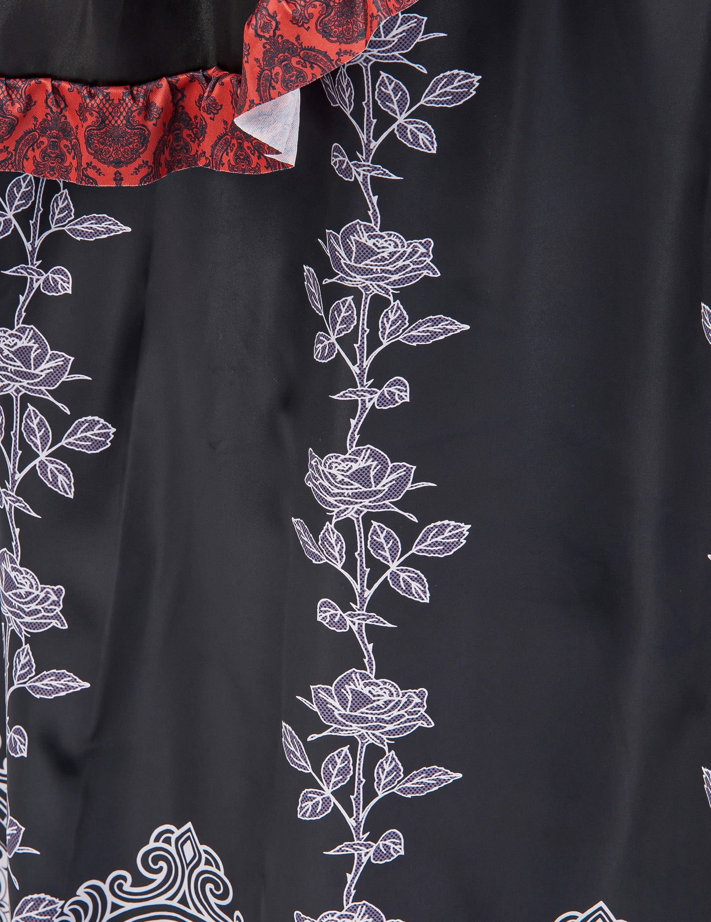 Déguisement grande taille robe longue Dia de los muertos femme