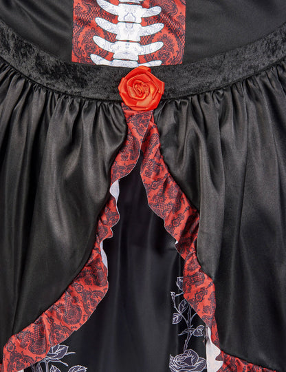 Costum mare de talie Rochie lungă de femeie din Los Muertos